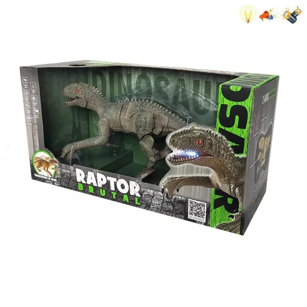 REMOTE CONTROL DINOSAUR WITH LIGHT AND SOUND 2.4GHz