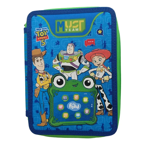 MUST TEAM DOUBLE FILLED PENCIL CASE 15X5X21 cm TOY STORY 5