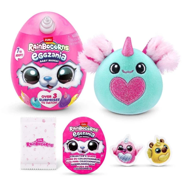 RAINBOCORNS EGGZMANIA BABY MANIA ΛΟΥΤΡΙΝΟ ΕΚΠΛΗΞΗ ΣΕ ΑΥΓΟ