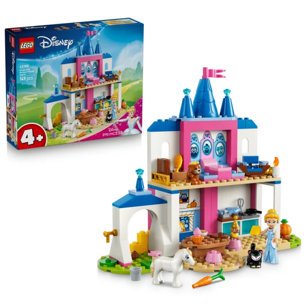 LEGO® DISNEY PRINCESS CINDERELLA ANIMAL FRIENDS CASTLE
