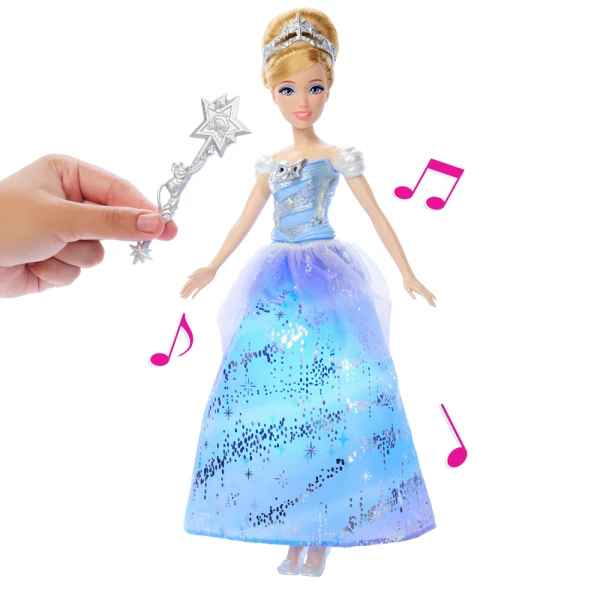 DISNEY PRINCESS - CINDERELLA WITH MAGIC WAND