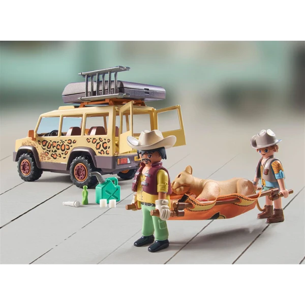 PLAYMOBIL WILTOPIA - ΌΧΗΜΑ ΠΕΡΙΘΑΛΨΗΣ ΑΓΡΙΩΝ ΖΩΩΝ