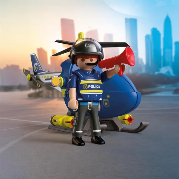 PLAYMOBIL POLICE HELICOPTER