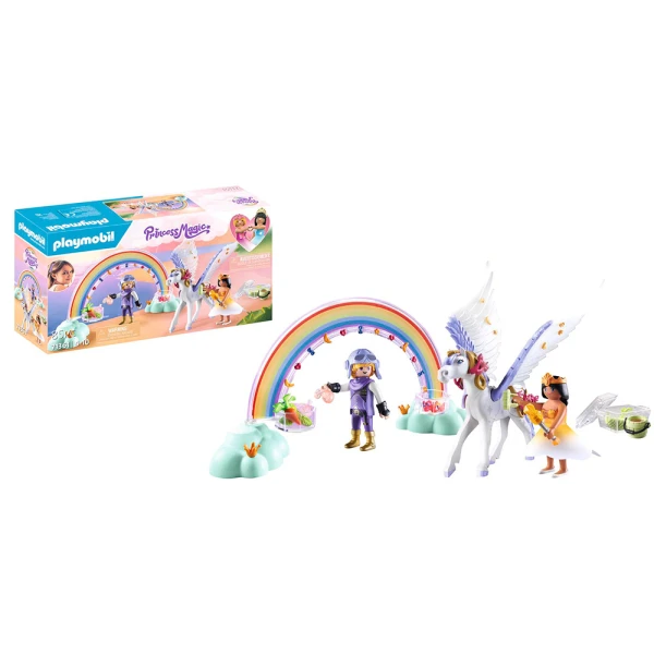 PLAYMOBIL PRINCESS MAGIC PEGASUS WITH RAINBOW IN THE CLOUDS