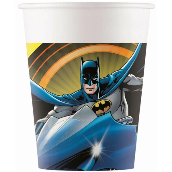 FSC ΧΑΡΤΙΝΑ ΠΟΤΗΡΙΑ (WM) 200ml BATMAN ROGUE RAGE 8 τεμ.