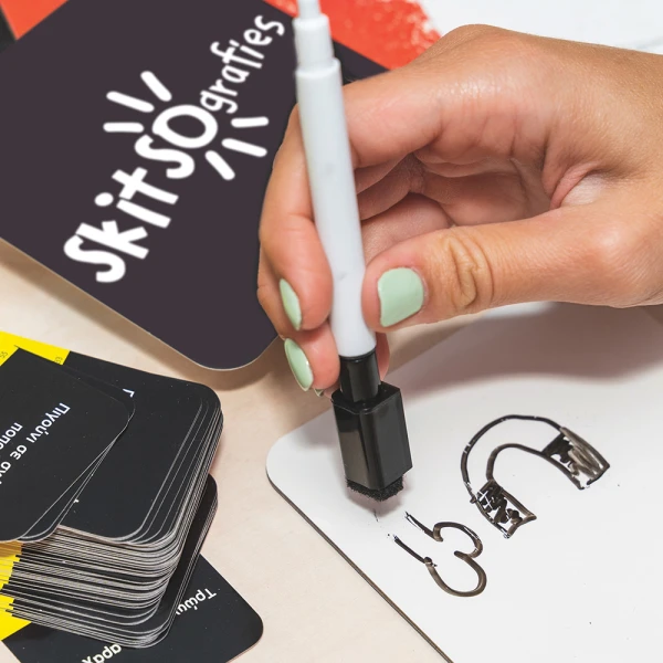 AS GAMES BOARD GAME SKITSOGRAFIES  INAPPROPRIATE - FOR AGES 18+ AND 3-6 PLAYERS