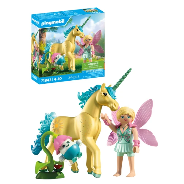 PLAYMOBIL UNICORN WITH BLUE MANE