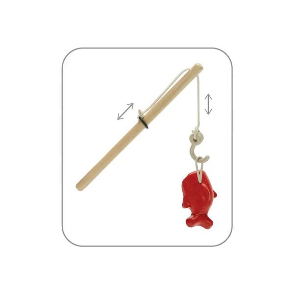 PLAN TOYS WOODEN FISHING GAME