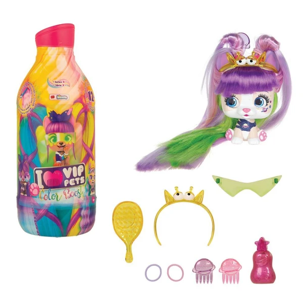 VIP PETS SERIES 2 COLOR BOOST COLLECTIBLE DOLL WITH EXTRA LONG HAIR