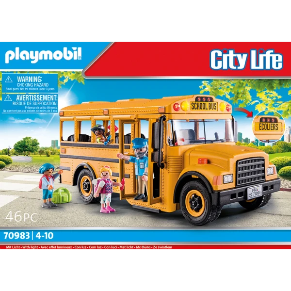 PLAYMOBIL CITY LIFE ΣΧΟΛΙΚΟ ΑΜΕΡΙΚΑΝΙΚΟΥ ΤΥΠΟΥ