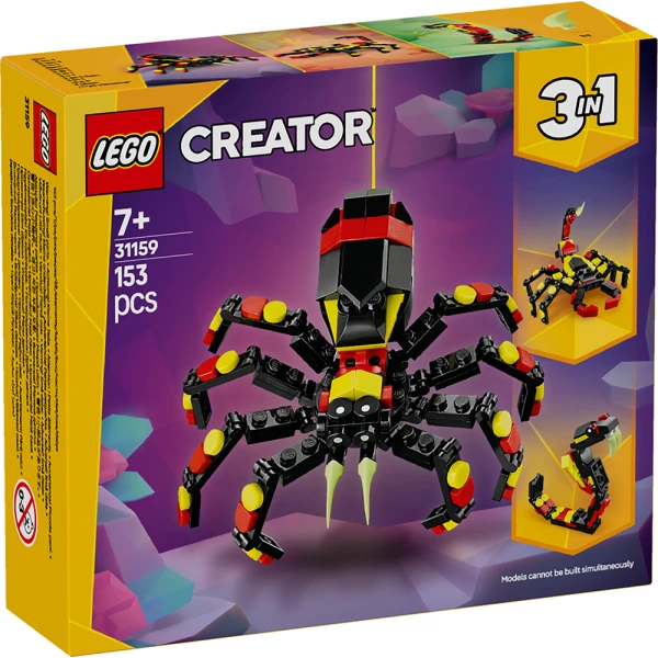 LEGO® CREATOR ΆΓΡΙΑ ΖΩΑ: ΕΝΤΥΠΩΣΙΑΚΗ ΑΡΑΧΝΗ