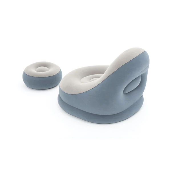 BESTWAY INFLATABLE 121X100X86 cm COMFORT CRUISER LOUNGE LIGHT BLUE