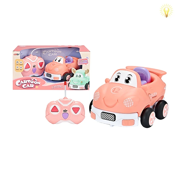 REMOTE CONTROL PINK BABY CAR 27MHz