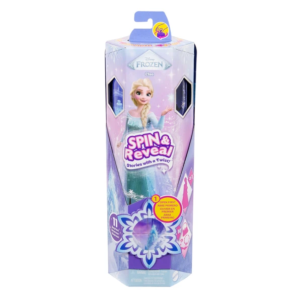 DISNEY FROZEN FD SPIN & REVEAL WAVE 2 ΚΟΥΚΛΑ ΕΛΣΑ