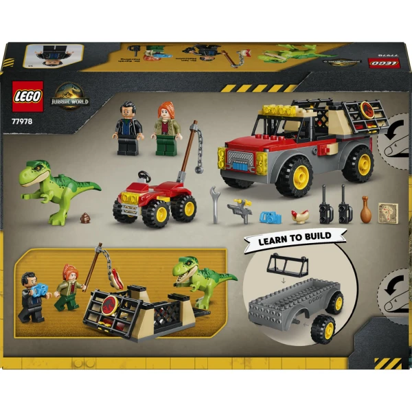 LEGO JURASSIC WORLD YOUNG T-REX TRANSPORT TRUSK