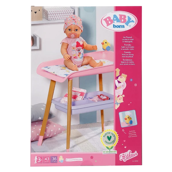 ZAPF CREATION BABY BORN ΑΛΛΑΞΙΕΡΑ ΤΡΑΠΕΖΑΚΙ