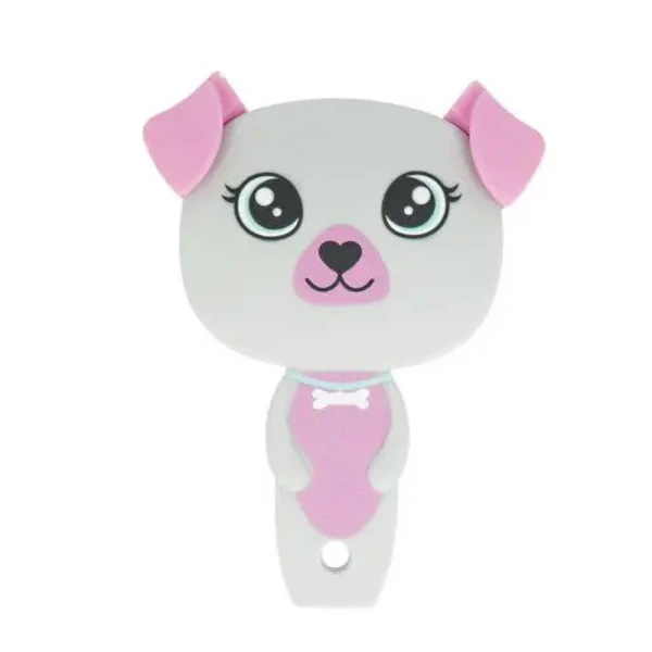 HAIR BRUSH ANIMALS - 4 DESIGNS