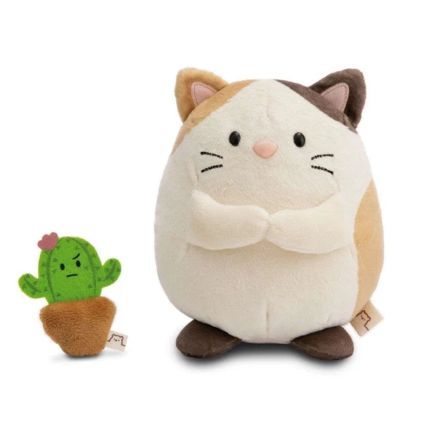 MY MOCHI PLUSH 27 cm KITTEN ANGY WITH CACTUS 