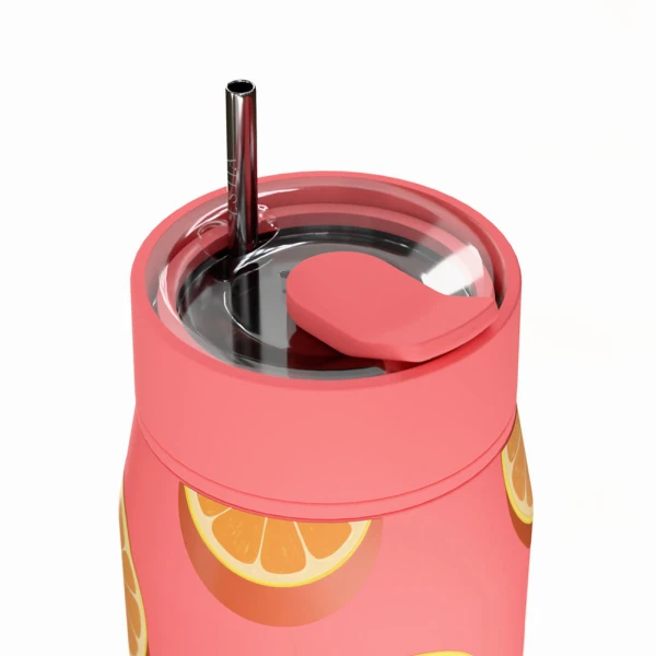 ESTIA HOME ART ΘΕΡΜΟΣ LENS SAVE THE AEGEAN 360ml ORANGE POP