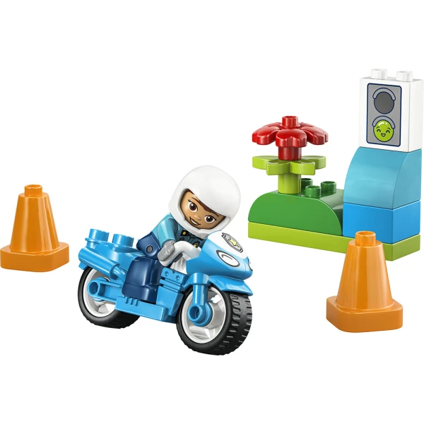 LEGO® DUPLO® TOWN ΜΠΛΕ ΑΣΤΥΝΟΜΙΚΗ ΜΟΤΟΣΙΚΛΕΤΑ
