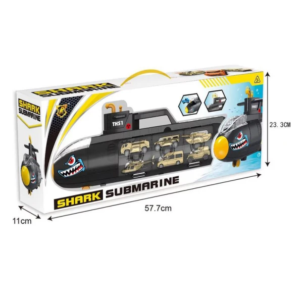 SUBMARINE WITH CARS