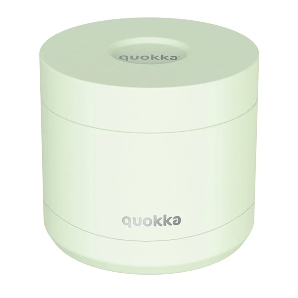 QUOKKA STAINLESS STEEL ΔΟΧΕΙΟ ΦΑΓΗΤΟΥ 600ml WHIM - PASTEL GREEN