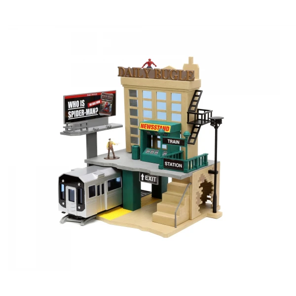 MARVEL SPIDERMAN NYC DELUXE NANO SCENE
