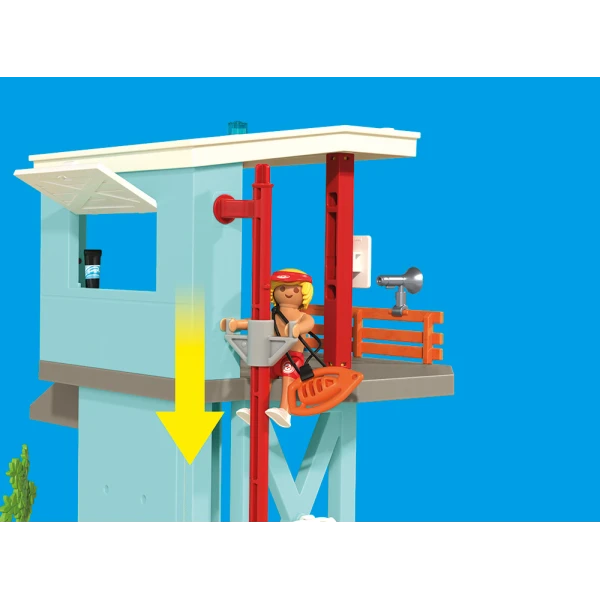 PLAYMOBIL MY LIFE ΠΥΡΓΟΣ ΝΑΥΑΓΟΣΩΣΤΗ ΚΑΙ ΟΧΗΜΑ ΠΑΡΑΛΙΑΣ