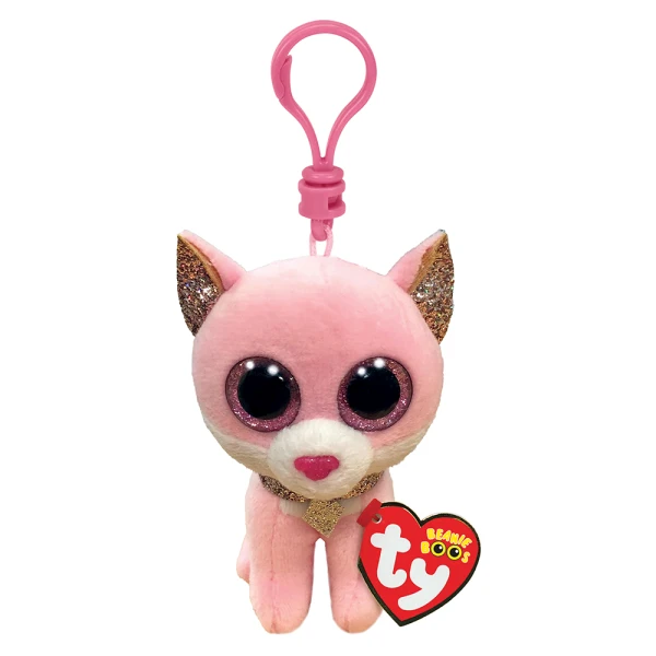 TY BEANIE BOOS ΧΝΟΥΔΩΤΟ ΚΛΙΠ ΓΑΤΟΥΛΑ ΡΟΖ 8,5 εκ.