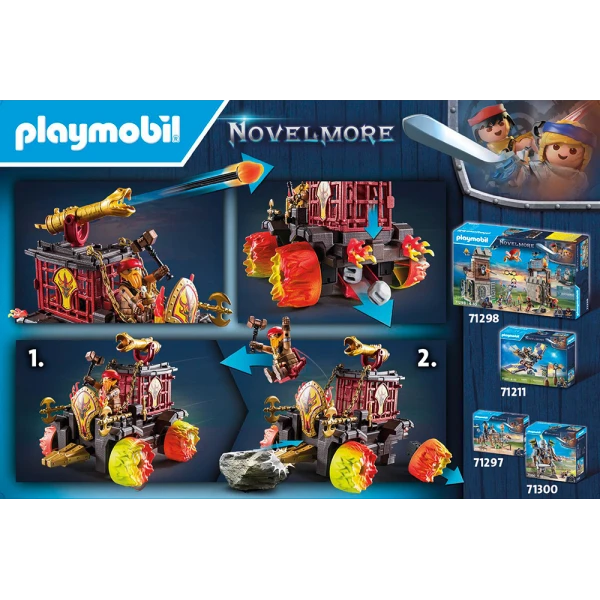 PLAYMOBIL NOVELMORE BURNHAM RAIDERS - BATTERING RAM