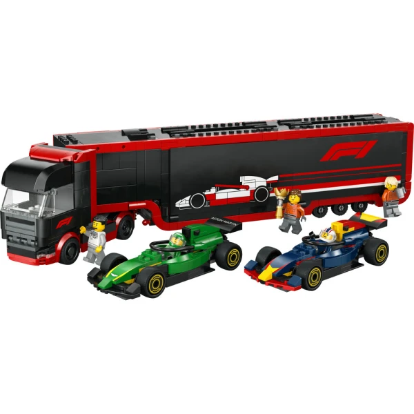 LEGO® CITY F1® TRUCK WITH RB20 & AMR24 F1® CARS