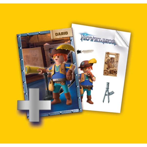 PLAYMOBIL NOVELMORE DARIO WITH HIS TOOLS
