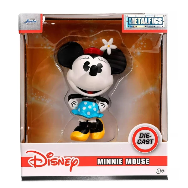 MINNIE MOUSE ΚΛΑΣΣΙΚΗ ΜΕΤΑΛΛΙΚΗ ΦΙΓΟΥΡΑ 10 εκ.