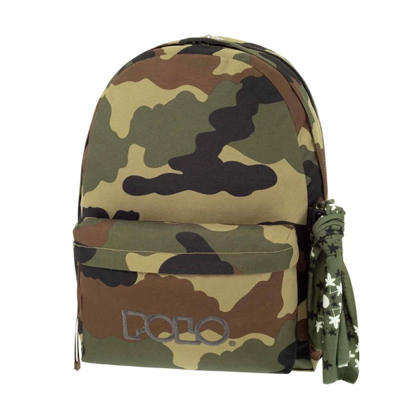 POLO BACKPACK ORIGINAL DOUBLE SCARF 2023 - CAMO