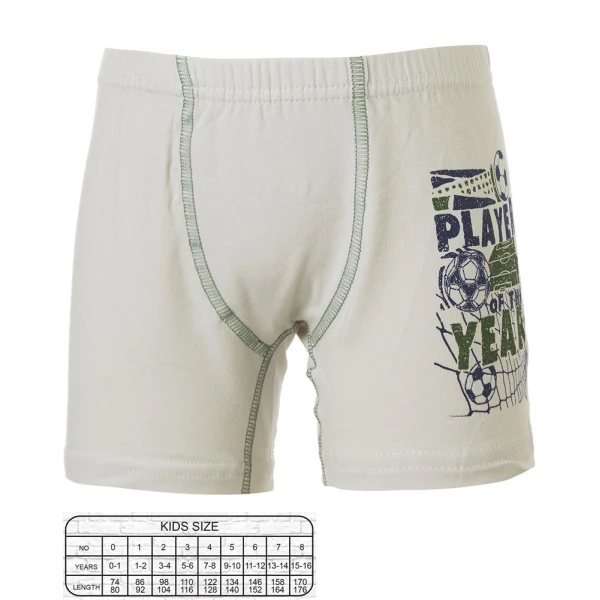 ENERGIERS KIDS BOXER WHITE