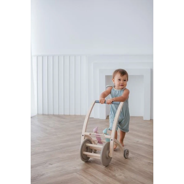 WOODEN GAME PLAN TOYS WALKER WITH WOODPECKER