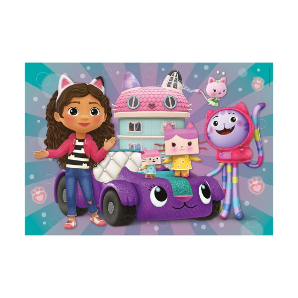 CLEMENTONI ΠΑΙΔΙΚΟ ΠΑΖΛ SUPER COLOR DREAMWORKS GABBY\'S DOLLHOUSE 2X20 τμχ