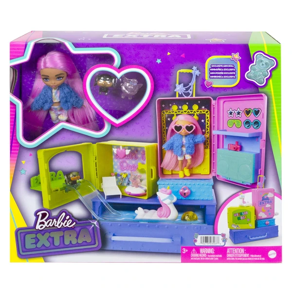 BARBIE EXTRA MINIS - ΣΕΤ ΠΑΙΧΝΙΔΙΟΥ ΜΕ ΖΩΑΚΙΑ