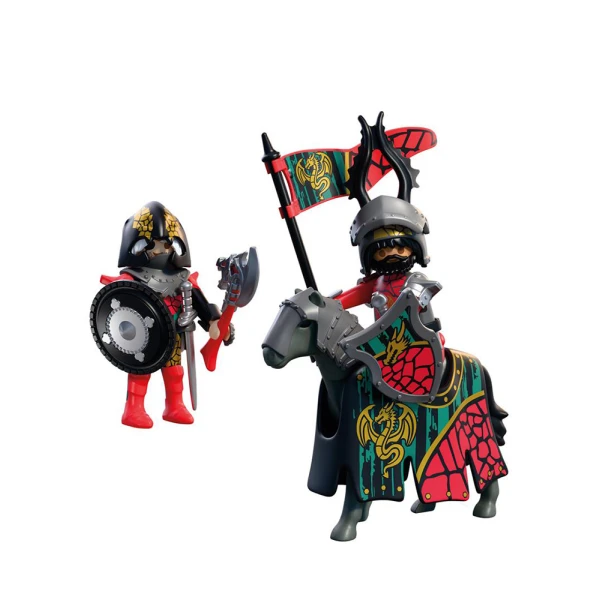 PLAYMOBIL KNIGHTS DRAGON KNIGHT LEADER