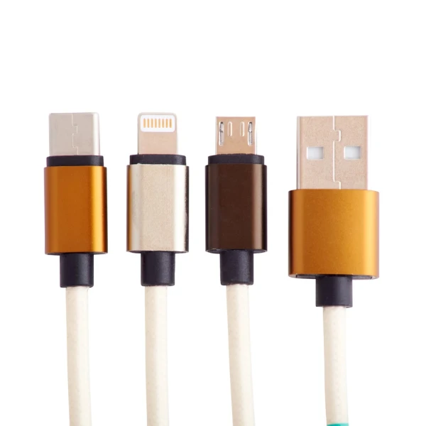 SQUISHMALLOWS 3-IN-1 CHARGING CABLE 1.2M - CAM THE CAT