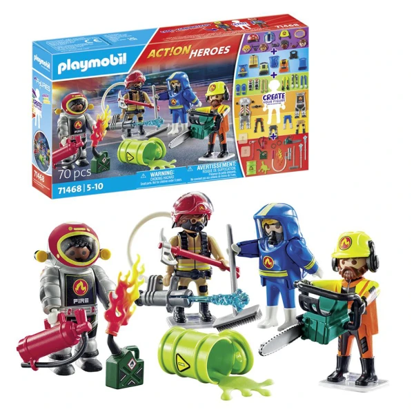 PLAYMOBIL CITY ACTION MY FIGURES: FIRE RESCUE