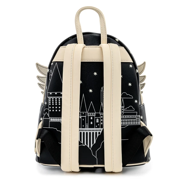 LOUNGEFLY HARRY POTTER HEDWIG HOWLER MINI ΤΣΑΝΤΑ ΠΛΑΤΗΣ (HPBK0129)