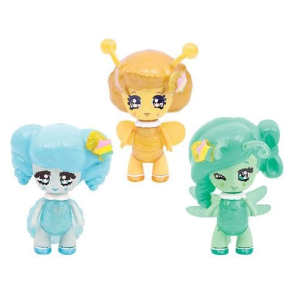 GLIMMIES FRIENDS SET 3 DOLLS - 2 DESIGNS