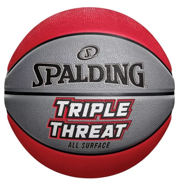 SPALDING ΜΠΑΛΑ ΜΠΑΣΚΕΤ SIZE 7 TRIPLE THREAT RUBBER