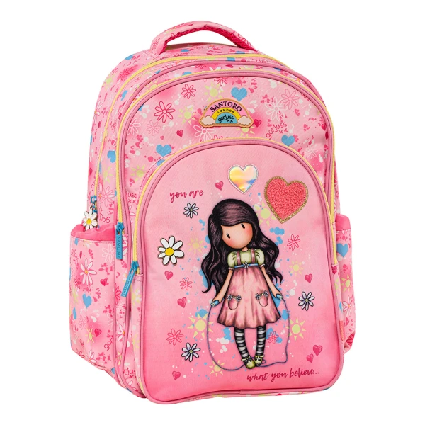 GORJUSS MULTI-COMPARTMENT BACKPACK SKIPPING ROPE