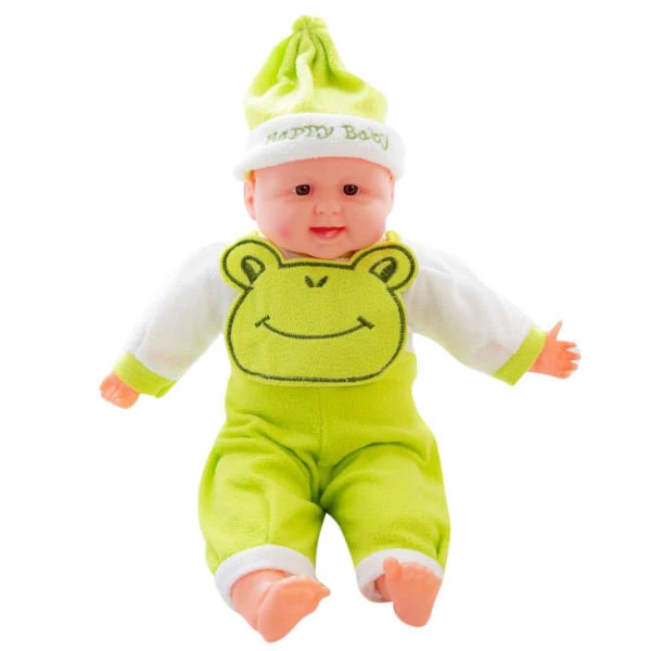 LARGE BABY 50cm FOR STROLLER WITH SOUNDS IN GREEK - VARIOUS COLORS