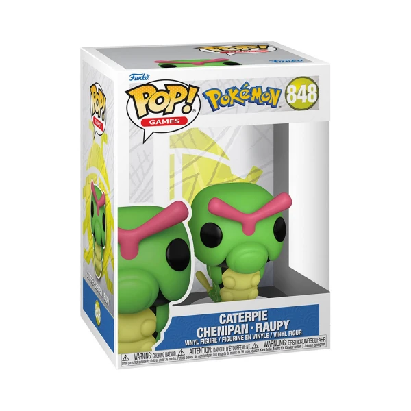 FUNKO POP! GAMES POKEMON ΦΙΓΟΥΡΑ ΒΙΝΥΛΙΟΥ CATERPIE 848