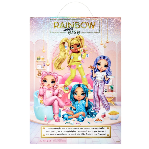 RAINBOW HIGH JUNIOR HIGH PJ PARTY DOLL - BELLA (PINK)