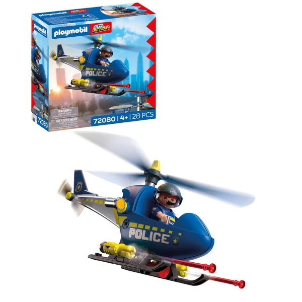 PLAYMOBIL POLICE HELICOPTER