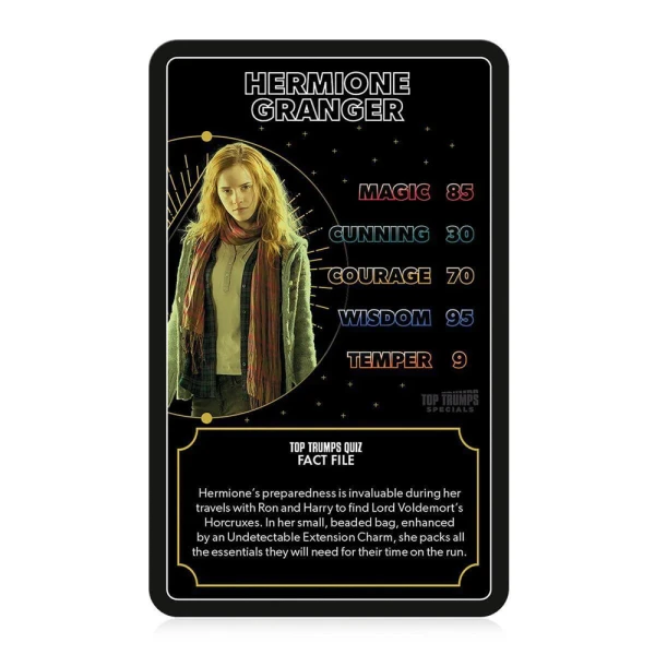 WINNING MOVES ΠΑΙΧΝΙΔΙ ΚΑΡΤΩΝ TOP TRUMPS SPECIALS - HARRY POTTER HEROES OF HOGWARTS - ΑΓΓΛΙΚΗ ΕΚΔΟΣΗ